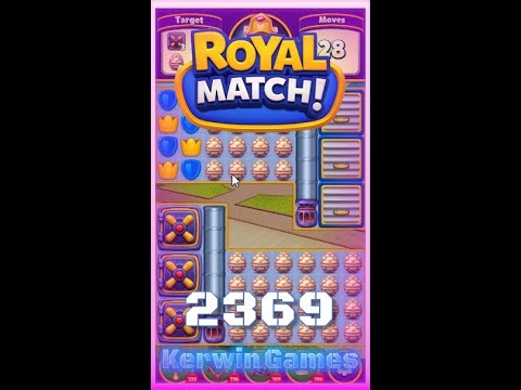 Royal Match Level 2369 - Super Hard Level - No Boosters Gameplay