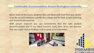 Comfortable Accommodations Around Birmingham University