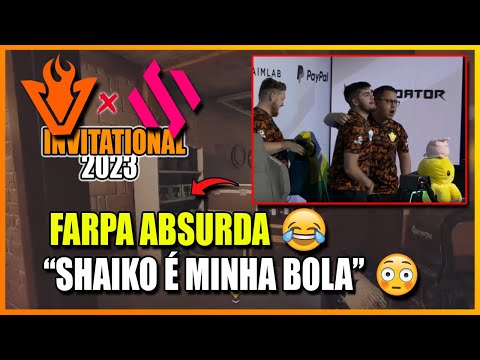 LOBIN FARPANDO O SHAIKO SEM DÓ! 🤣🤣 - SIX INVITATIONAL 2023 CLIPS