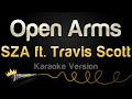 SZA Travis Scott Open Arms Karaoke Version