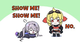 Biboo wants to see Kaela's nether at home [Koseki Bijou Animated]