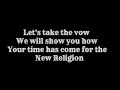 black veil brides new religion lyrics 