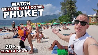 Coming To PHUKET | 20 Things To Know Before You Arrive | Tips To Save Time &amp;amp; Money #livelovethailand