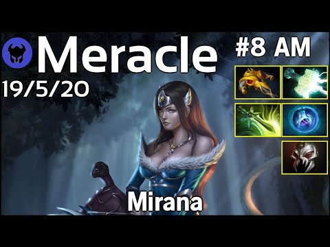 Meracle plays Mirana!!! Dota 2 7.22