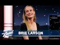 Brie Larson on Captain Marvel Roller Coaster, Becoming a Workout Nut & Scaling the Grand Tetons