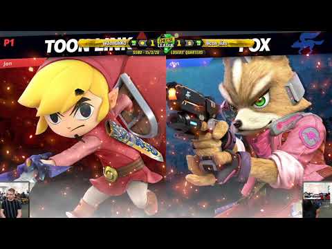 The Cheese League Mar'20 - SSBU - Jon (Toon Link) vs Con (Fox) - Losers Quarters