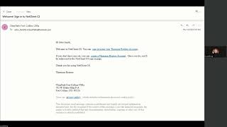 How to Register Your Thomson Reuters Portal
