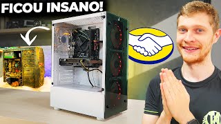 TRANSFORMEI O PC GAMER DE R$700 DO MERCADO LIVRE, FICOU IRRECONHECÍVEL!