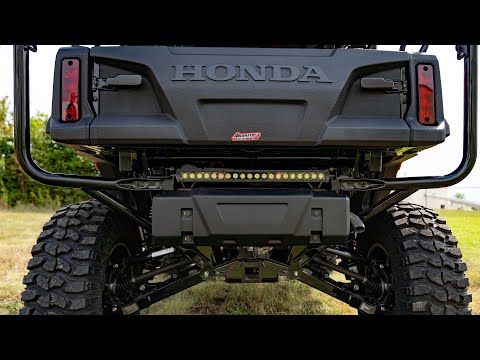 Honda Pioneer 20 inch Single Row LED Light Bar Under Bed Kit By ROUGH COUNTRY