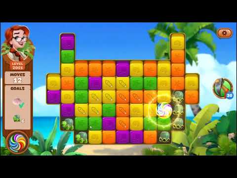 Lost Island Blast Adventure Level 2051 - NO BOOSTERS 🏝️ | SKILLGAMING ✔️