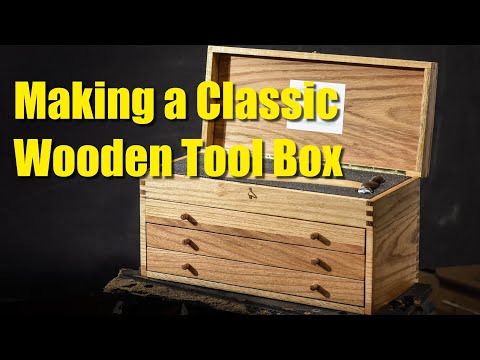 Classic Wooden Tool Box Build