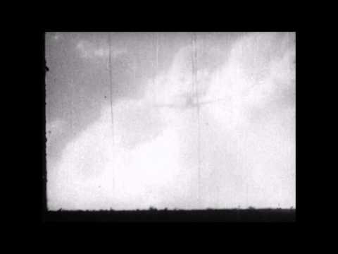 WWII gun camera footage from John Freeborn over Dunkirk (Bf109s)