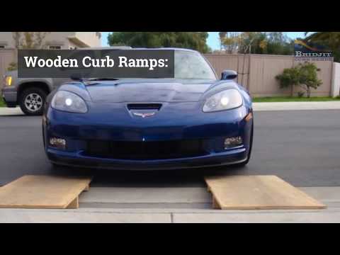 Homemade Curb Ramp Options