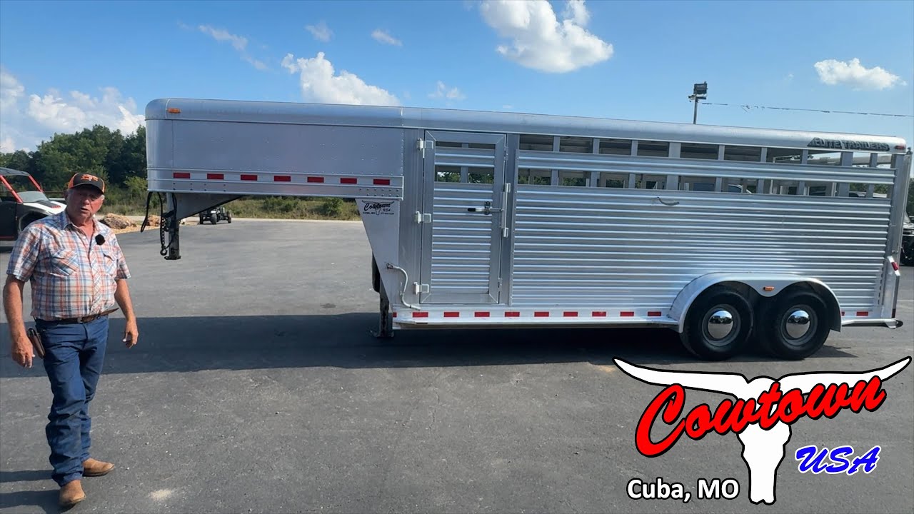 2006 Elite Trailers 7'X30' stock Stock Trailers