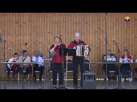 Kotešová 11. júna 2023: X. ročník Stretnutie heligonkárov — 03 Jaro Gašpar + Anna Adamcová