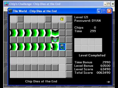 Let's Play Chip's Challenge: TCCLPRejects level 121