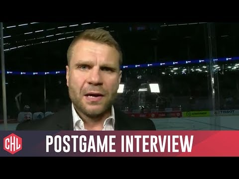 Postgame interviews: Oceláři Třinec vs. Lahti Pelicans