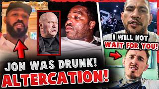 Jon Jones DRUNKEN ALTERCATION w/ ADRIEN BRONER? Alex Pereira DISMISSES Tom Aspinall! UFC White House
