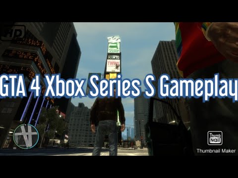 GTA IV Xbox Series S Gameplay (1080p@60FPS)