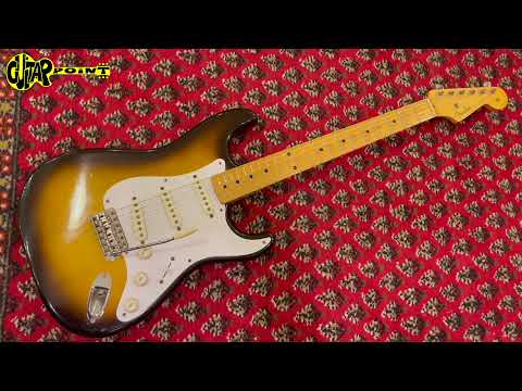 Super clean 1957 Fender Stratocaster at GuitarPoint