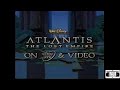 Atlantis The Lost Empire On DVD VHS Commercial 2002