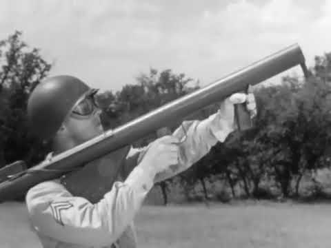 Documentary - Bazooka - The Anti Tank Rocket M6 1943 US Army Training Film; M1
