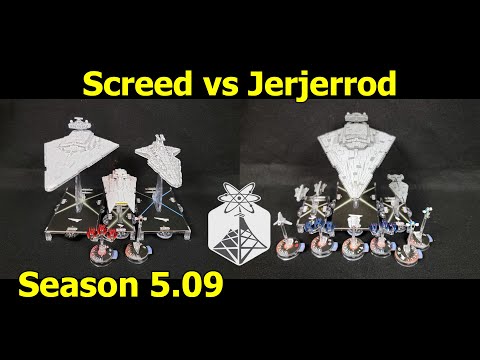 Star Wars Armada "Boxing Match" Screed vs Jerjerrod - ION Radio Battle Report