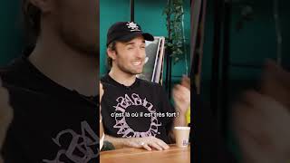 Squeezie confronte un garde du corps très imposant