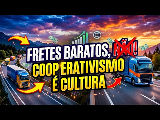Fretes baratos, não! Cooperativismo é cultura.
