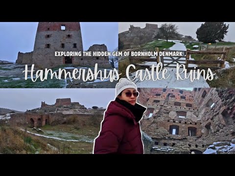 Exploring Castle Ruins | Hammershus Ruins Castle, Denmark