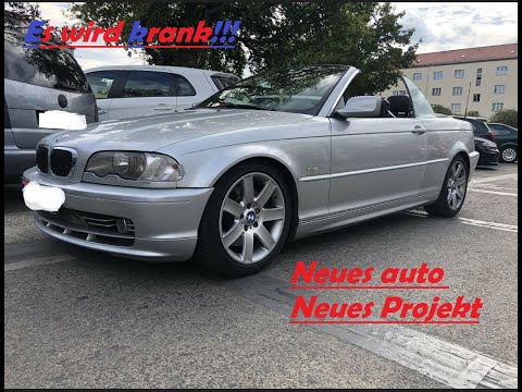 BMW E46 330ci Cabrio M3 umbau Breitbau Folge1