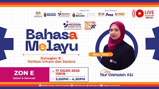 Download lagu ZON E - BAHASA MELAYU  (17 OGOS 2026) KPP 3 // PECUTAN SPM 2026 mp3