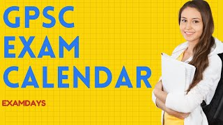 GPSC Exam Calendar 2022 -23 PDF Download | Official Link | Examdays