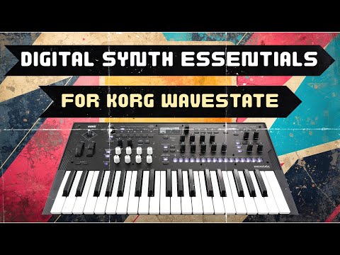 Digital Synth Essentials Vol.1 - a Korg WaveState SoundSet, Soundpack, Sounds