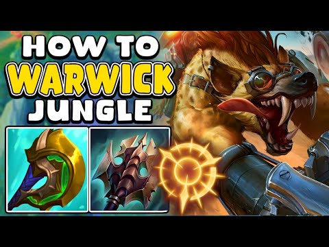 Learn how to play Warwick Jungle in Season 13 & CARRY + Best Build/Runes | Warwick Jungle Guide