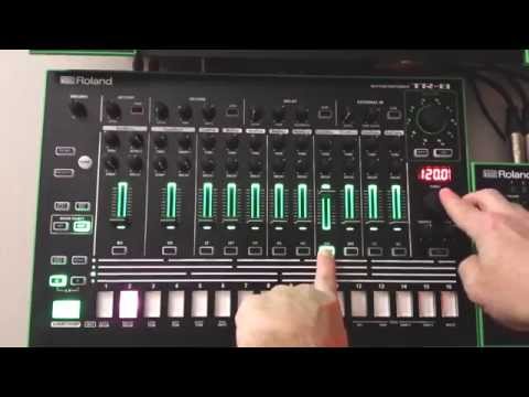 AIRA TR-8 Gain and Panning