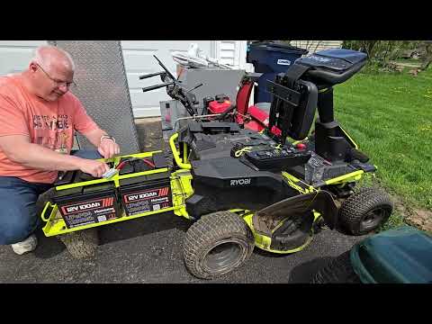 Ryobi RM480e / RY48110 Riding Mower Lithium LiFePO4 battery replacement