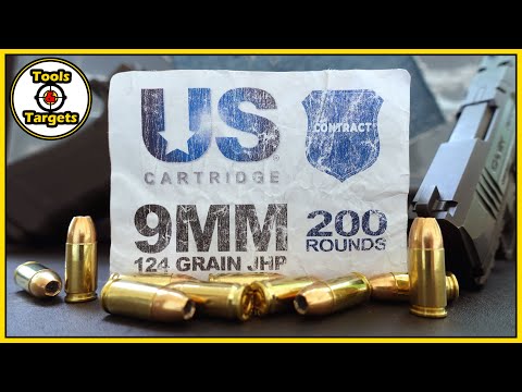 Lethal Leftovers or Table Scraps?...US Cartridge 9mm LE Contract Overrun AMMO Ballistic Gel Test!