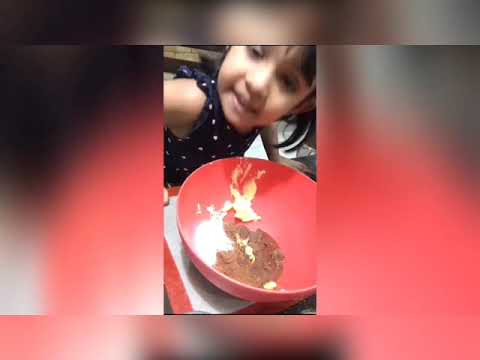 No-Bake Easy Chocolate Tiffin/Fudge by 3-year-Old