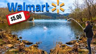 Walmart $5 Fishing Challenge