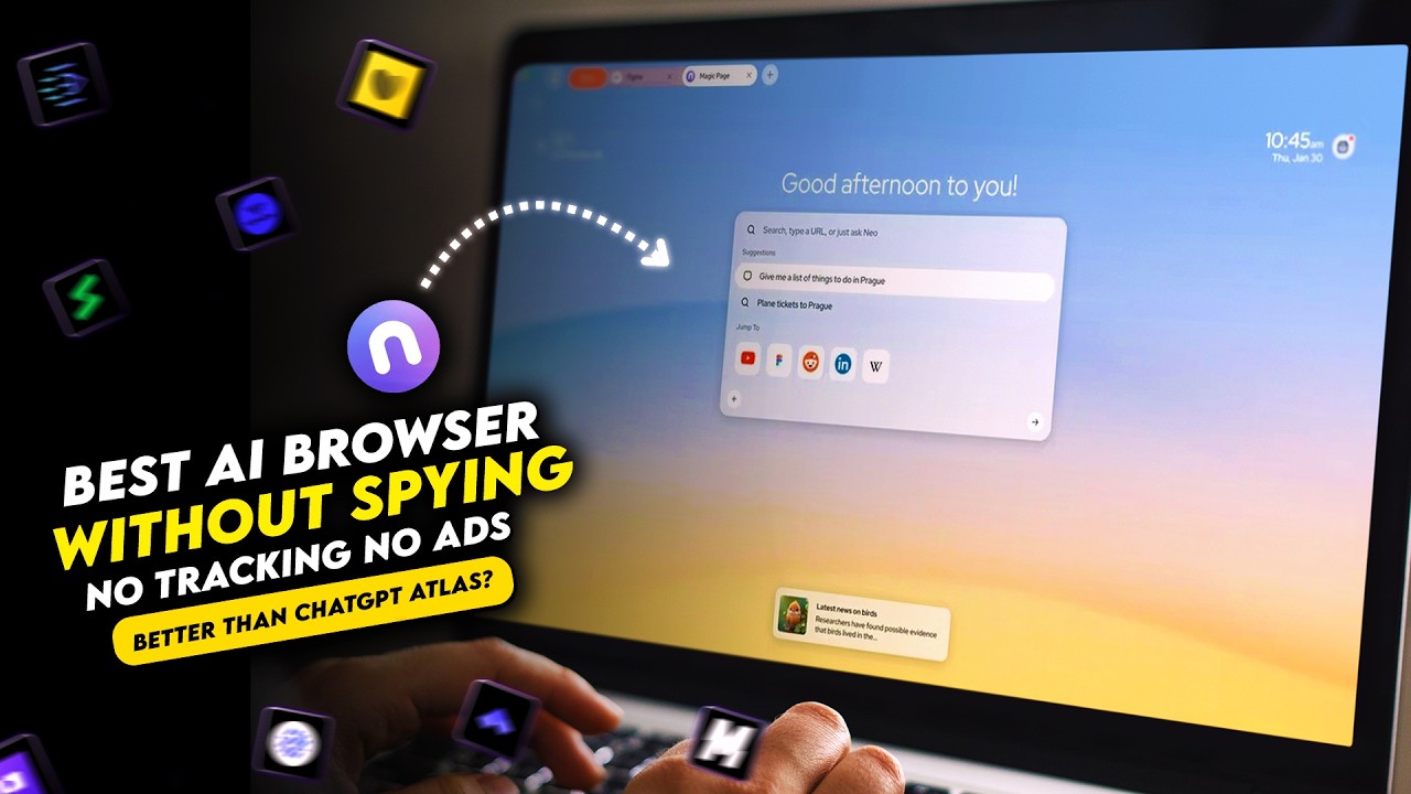 This New AI Browser Changes Everything (No Tracking, No Ads)