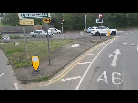 Arriva Midlands | 127 Leicester to Shepshed (brief Route visual)