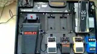 Video thumbnail for My pedalboard,  a Behringer pb1000 by J. Echevarria