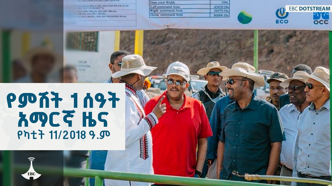 የምሽት 1 ሰዓት አማርኛ ዜና ... የካቲት 11/2018 ዓ.ም  ETV | EBC | EBCDOTSTREAM