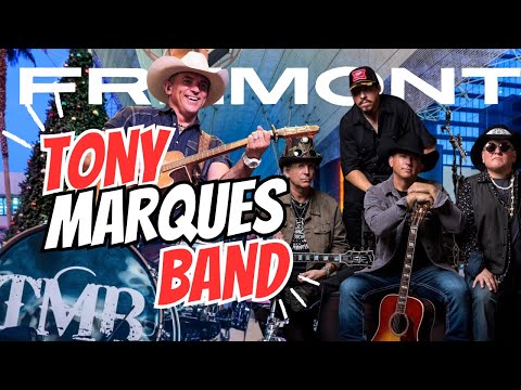 Tony Marques Band Live On The Fremont Street Experience - Las Vegas!