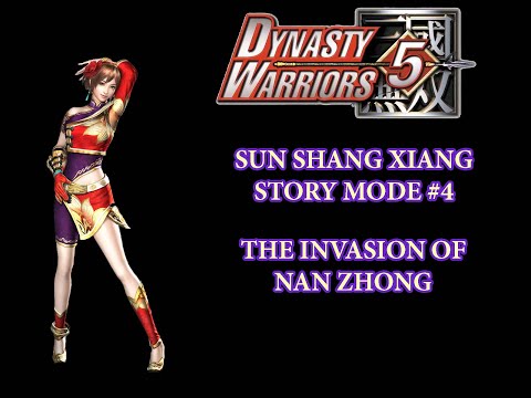 ☘ [Dynasty Warriors 5 - 真・三國無双4] Sun Shang Xiang Story Mode #4 The Invasion of Nan Zhong - Nemuless❀