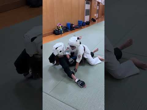 女子MMAハーフガードからの攻防 #武道塾 #総合格闘技 #空手女子
