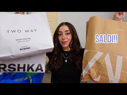 TRY ON HAUL saldi invernali 2025!! 🧥 // Bershka, Zara, Two Way e Ikea