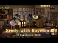 ️Pomodoro 25 5 Study With Raymond ️Keyboard Typing Page Flipping Alternating ️No Music
