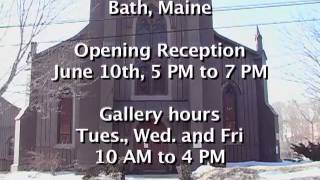 preview picture of video 'Dick Butterer at the Second Look Photography Exhibit in Bath Maine'
